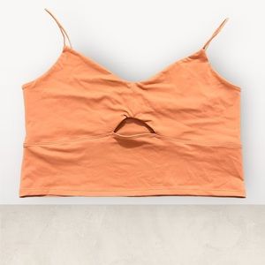 Abercrombie Seamless Fabric Cutout Cami - Burnt Orange/sienna L